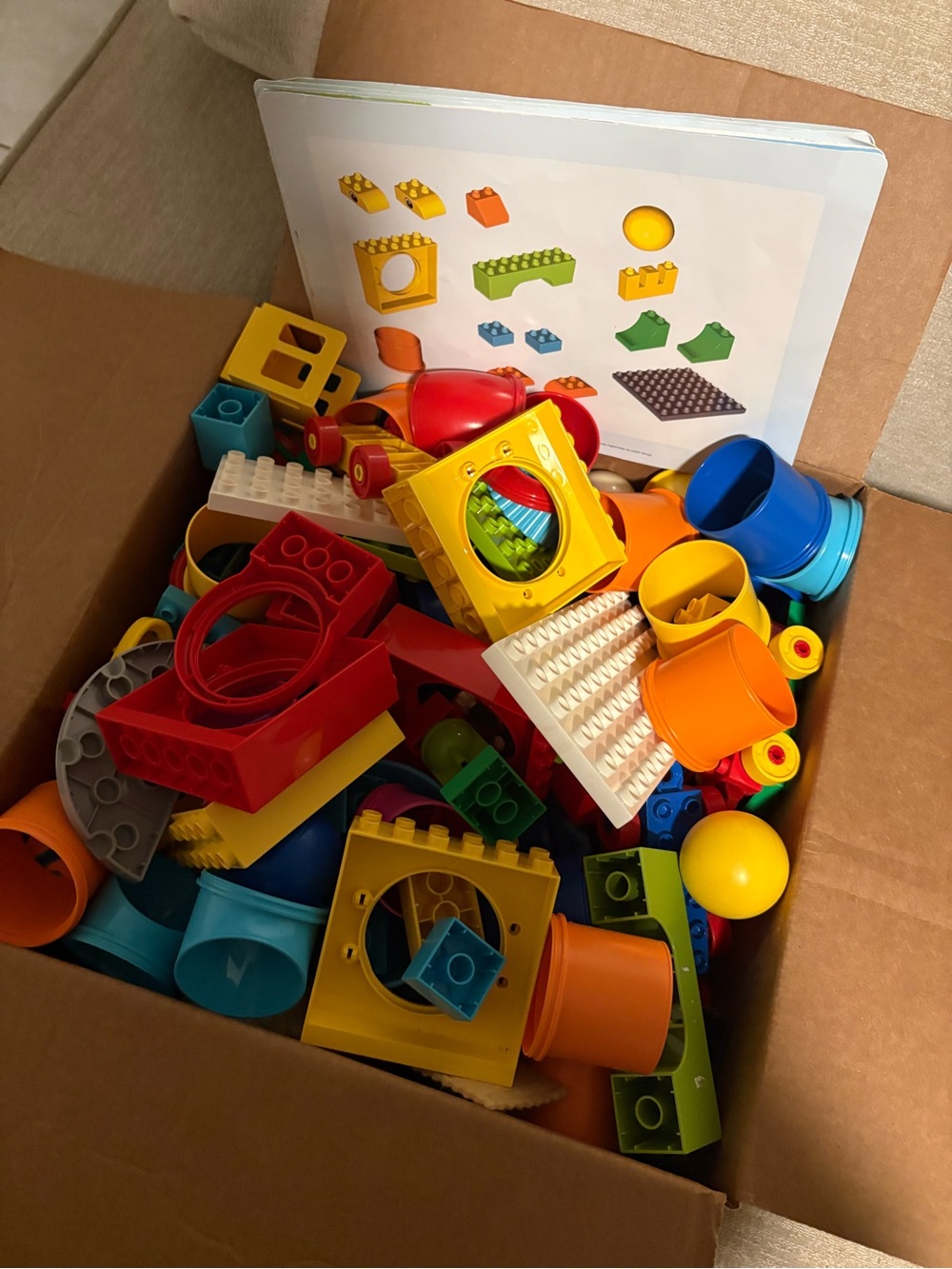 Lego Education 45026 Colorful Building Block and Shape Sorter Set - Multi-Color